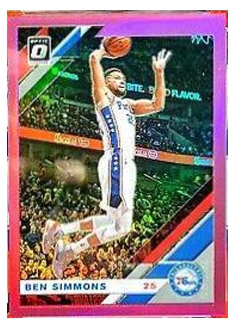 2019-20 Donruss Optic Base Set Ben Simmons #55 card