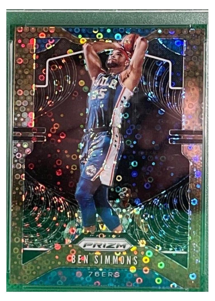 2019-20 Panini Prizm Base Set Ben Simmons #198 card