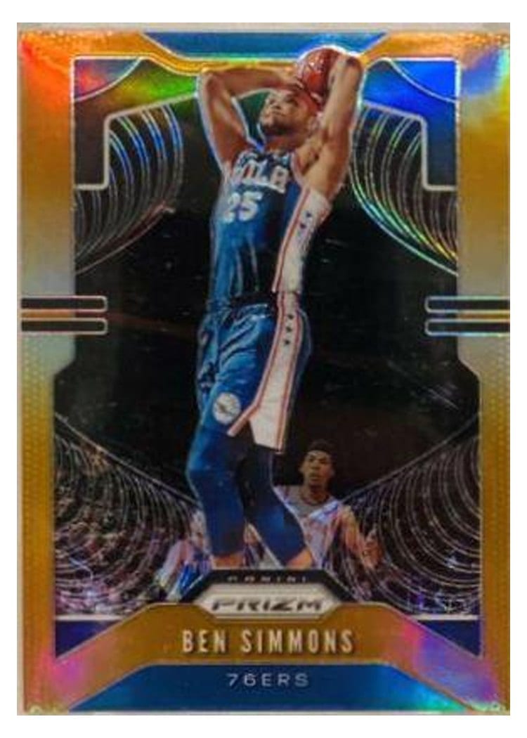 2019-20 Panini Prizm Base Set Ben Simmons #198 card