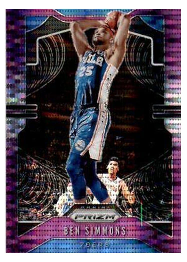 2019-20 Panini Prizm Base Set Ben Simmons #198 card