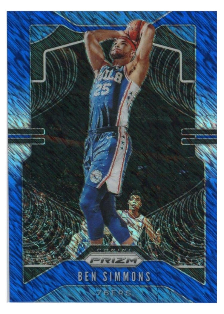 2019-20 Panini Prizm Base Set Ben Simmons #198 card