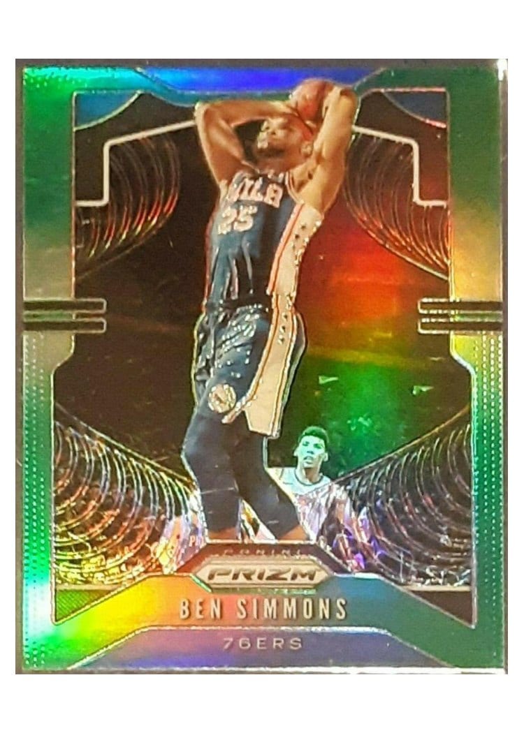 2019-20 Panini Prizm Base Set Ben Simmons #198 card