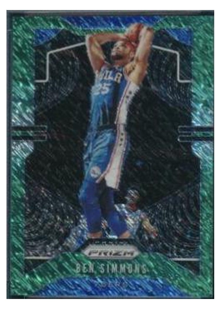 2019-20 Panini Prizm Base Set Ben Simmons #198 card