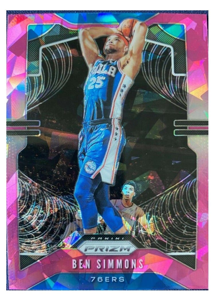 2019-20 Panini Prizm Base Set Ben Simmons #198 card