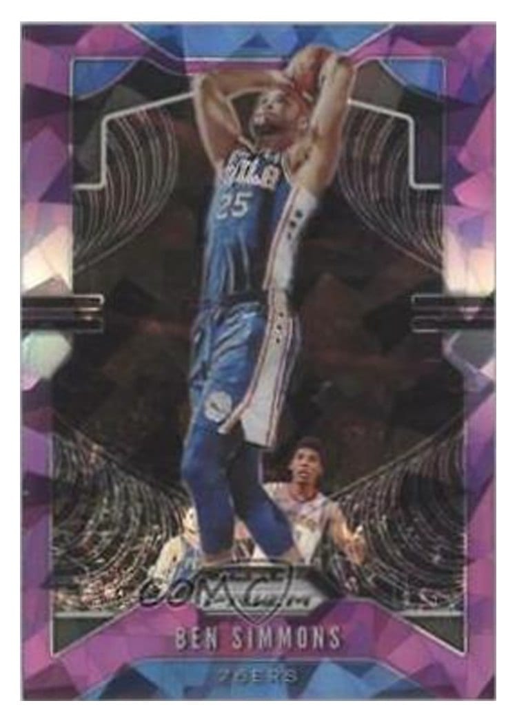 2019-20 Panini Prizm Base Set Ben Simmons #198 card