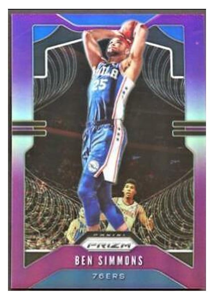 2019-20 Panini Prizm Base Set Ben Simmons #198 card
