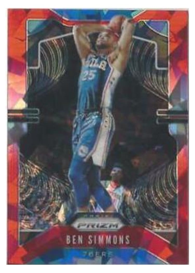 2019-20 Panini Prizm Base Set Ben Simmons #198 card