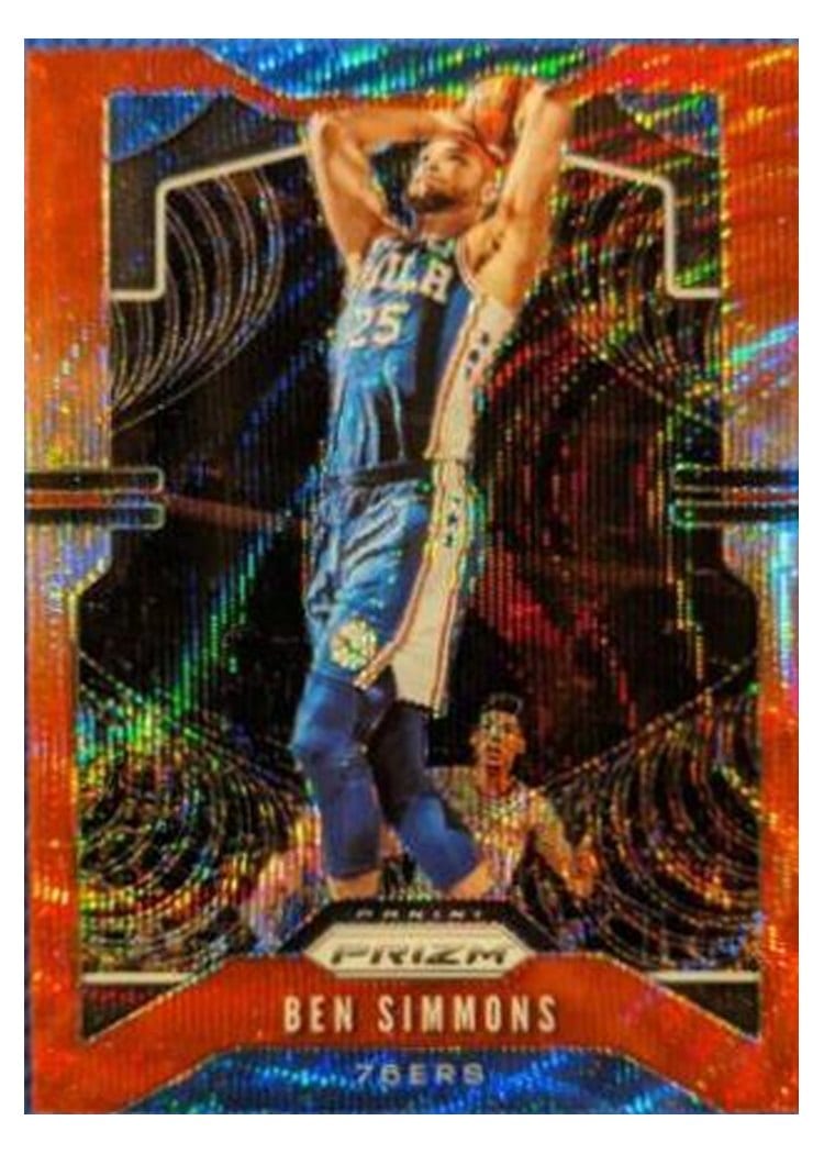 2019-20 Panini Prizm Base Set Ben Simmons #198 card