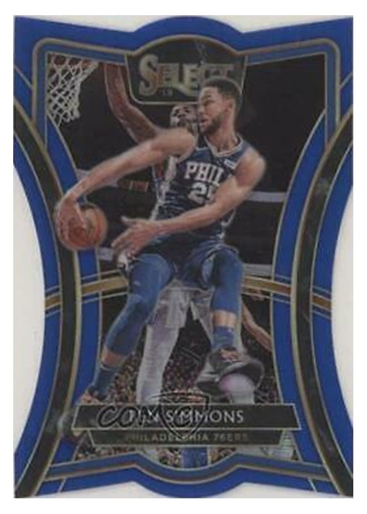 2019-20 Panini Select Base Set Ben Simmons #162 card