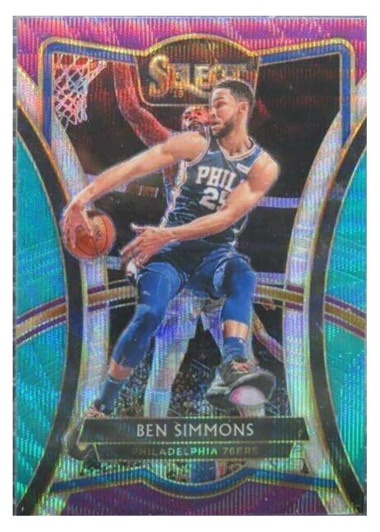 2019-20 Panini Select Base Set Ben Simmons #162 card