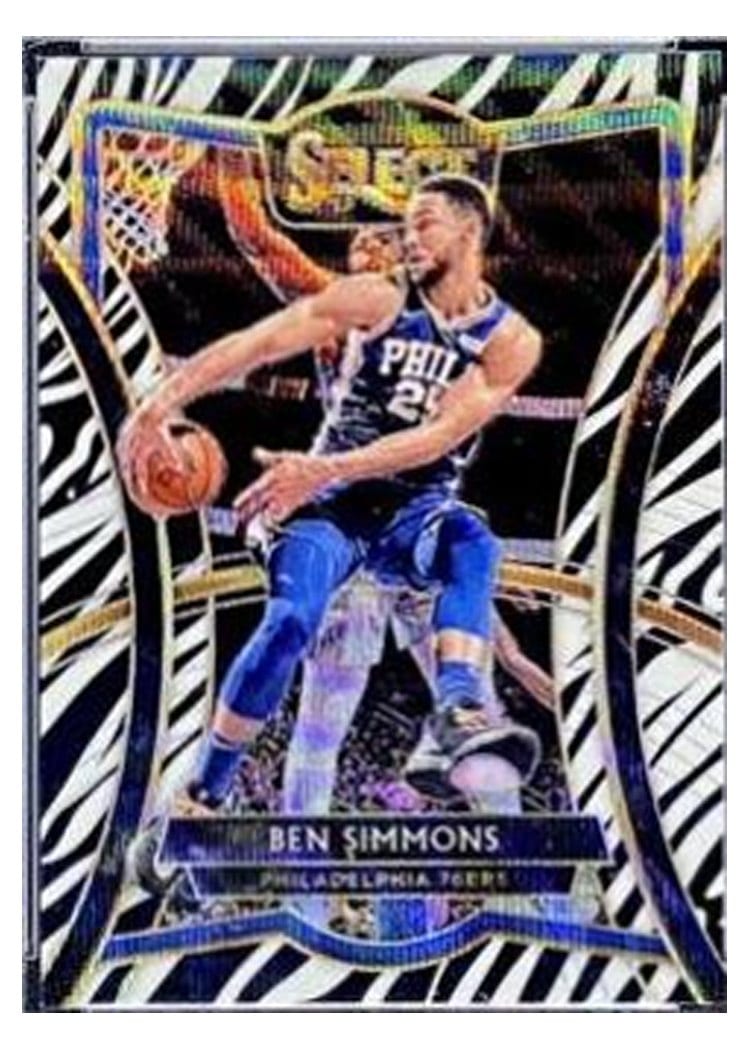 2019-20 Panini Select Base Set Ben Simmons #162 card