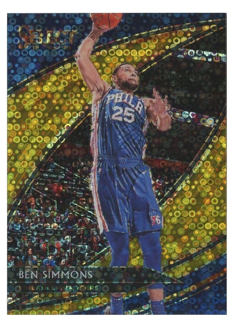 2019-20 Panini Select Base Set Ben Simmons #240 card