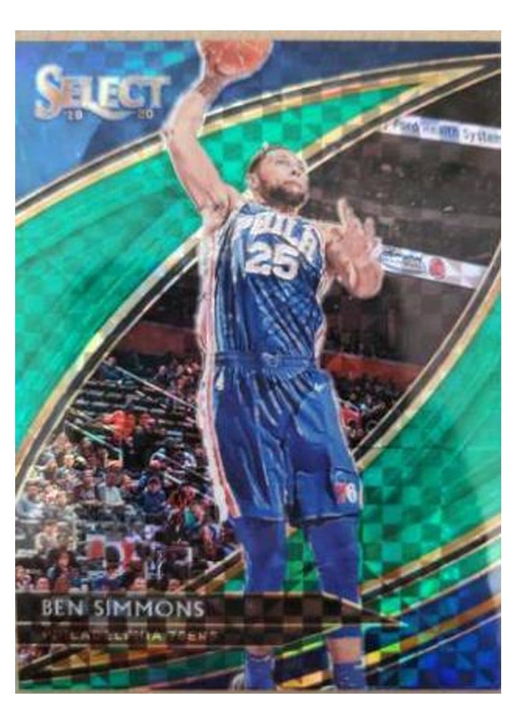 2019-20 Panini Select Base Set Ben Simmons #240 card