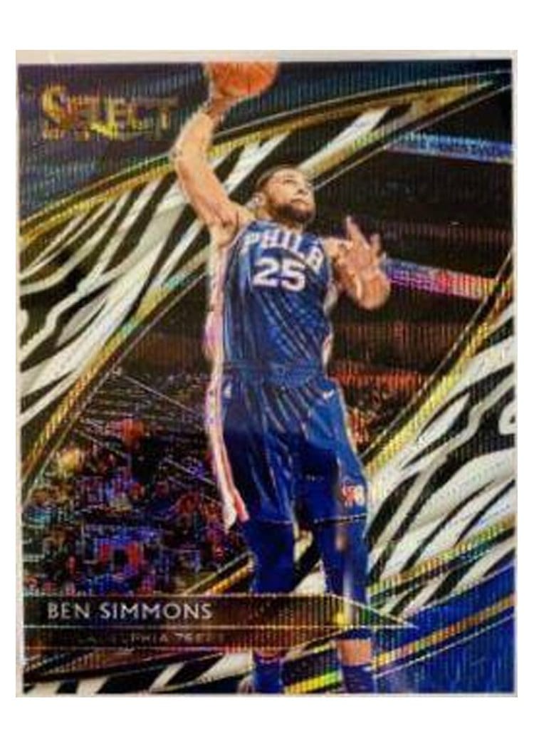 2019-20 Panini Select Base Set Ben Simmons #240 card