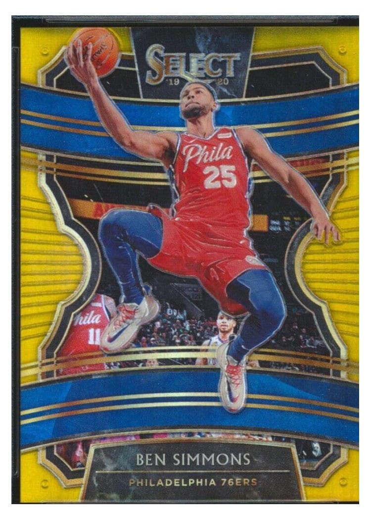 2019-20 Panini Select Base Set Ben Simmons #36 card