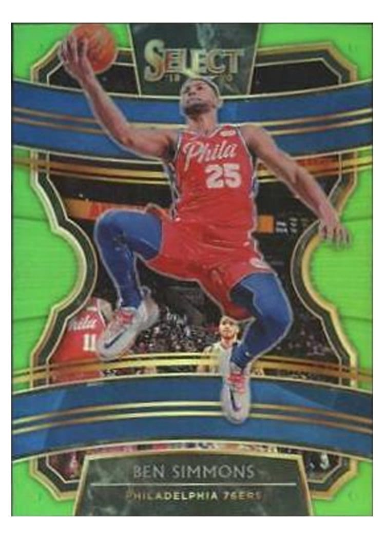 2019-20 Panini Select Base Set Ben Simmons #36 card