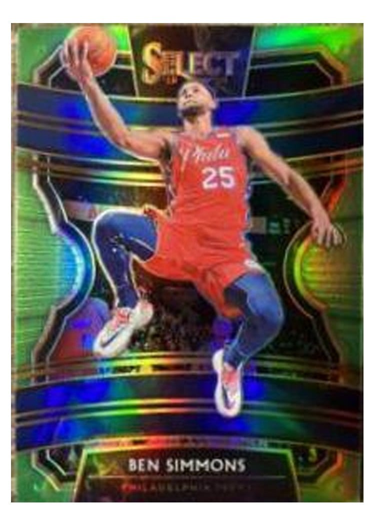 2019-20 Panini Select Base Set Ben Simmons #36 card
