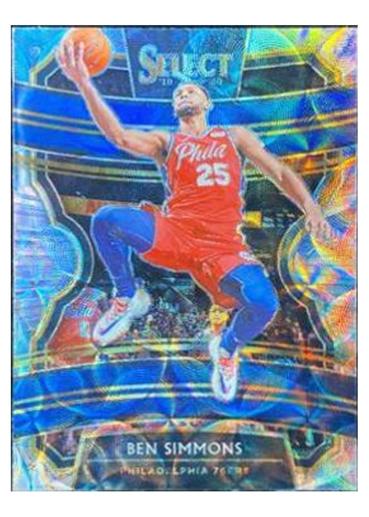 2019-20 Panini Select Base Set Ben Simmons #36 card