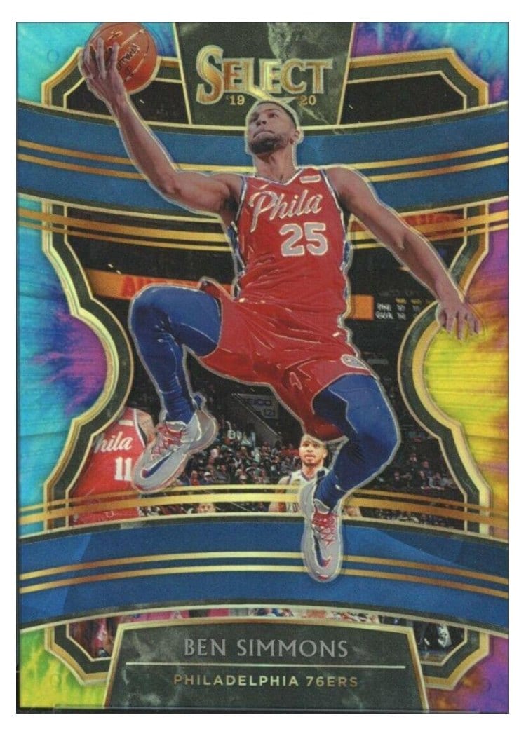 2019-20 Panini Select Base Set Ben Simmons #36 card