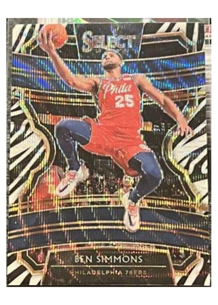 2019-20 Panini Select Base Set Ben Simmons #36 card