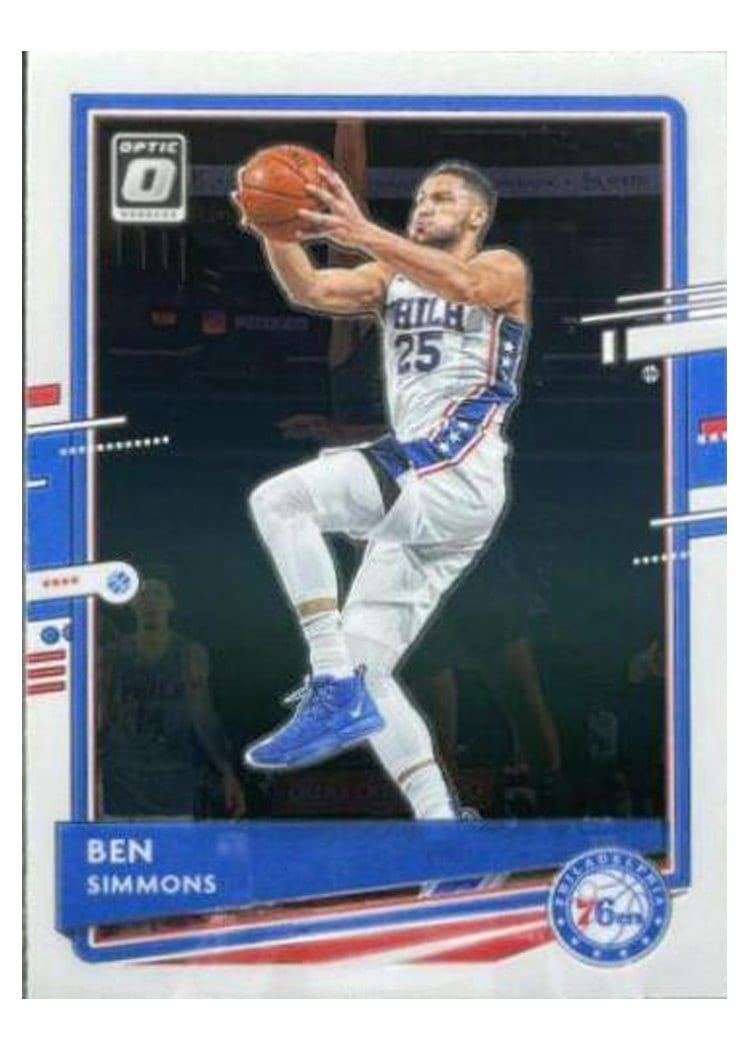 2020-21 Donruss Optic Base Set Ben Simmons #111 card