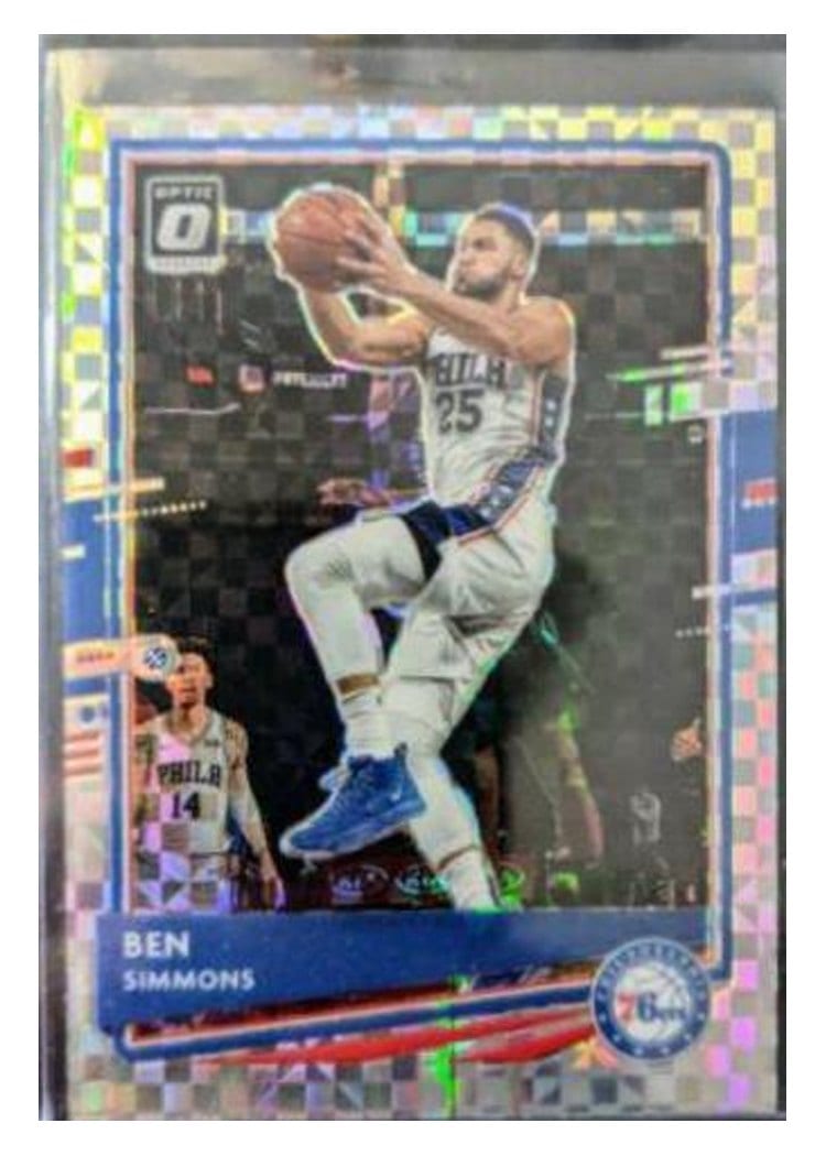 2020-21 Donruss Optic Base Set Ben Simmons #111 card