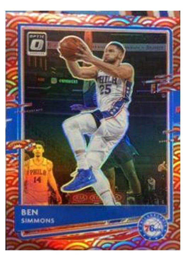 2020-21 Donruss Optic Base Set Ben Simmons #111 card
