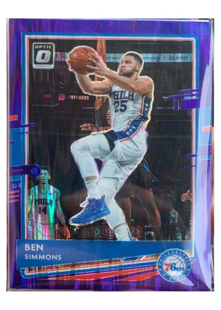 2020-21 Donruss Optic Base Set Ben Simmons #111 card