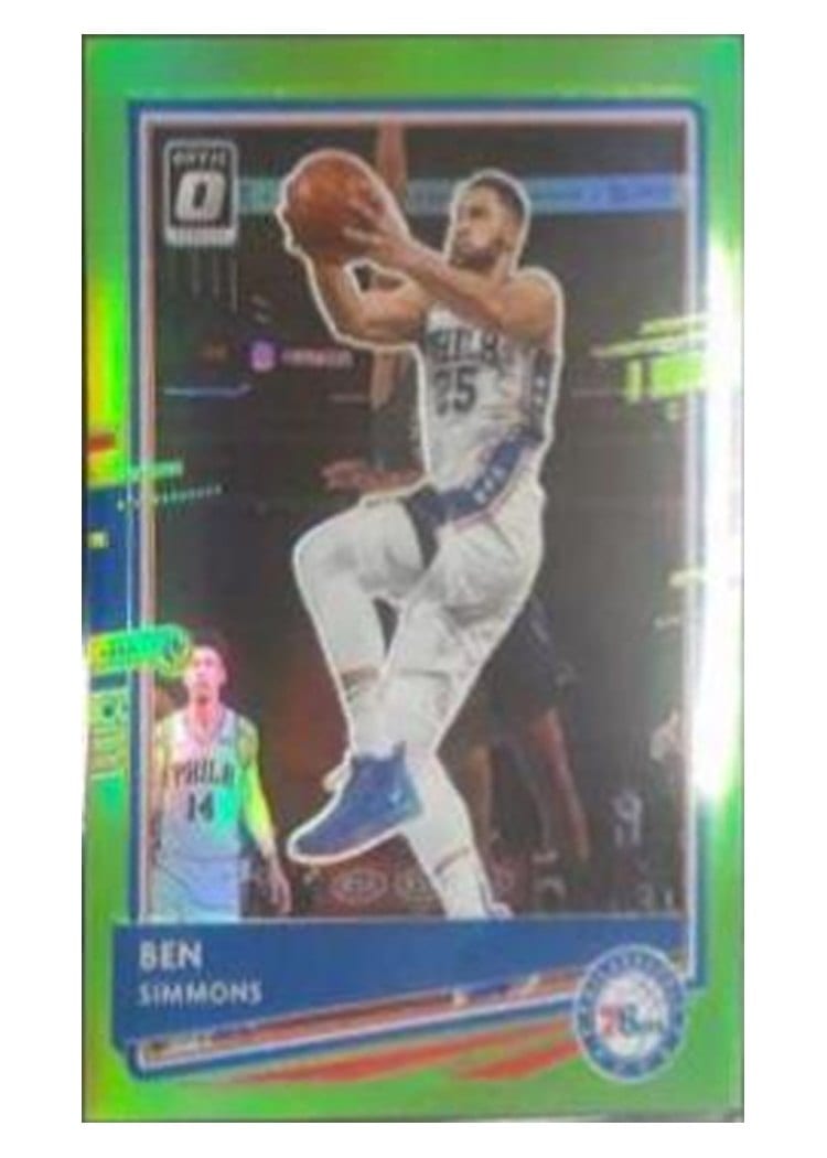 2020-21 Donruss Optic Base Set Ben Simmons #111 card
