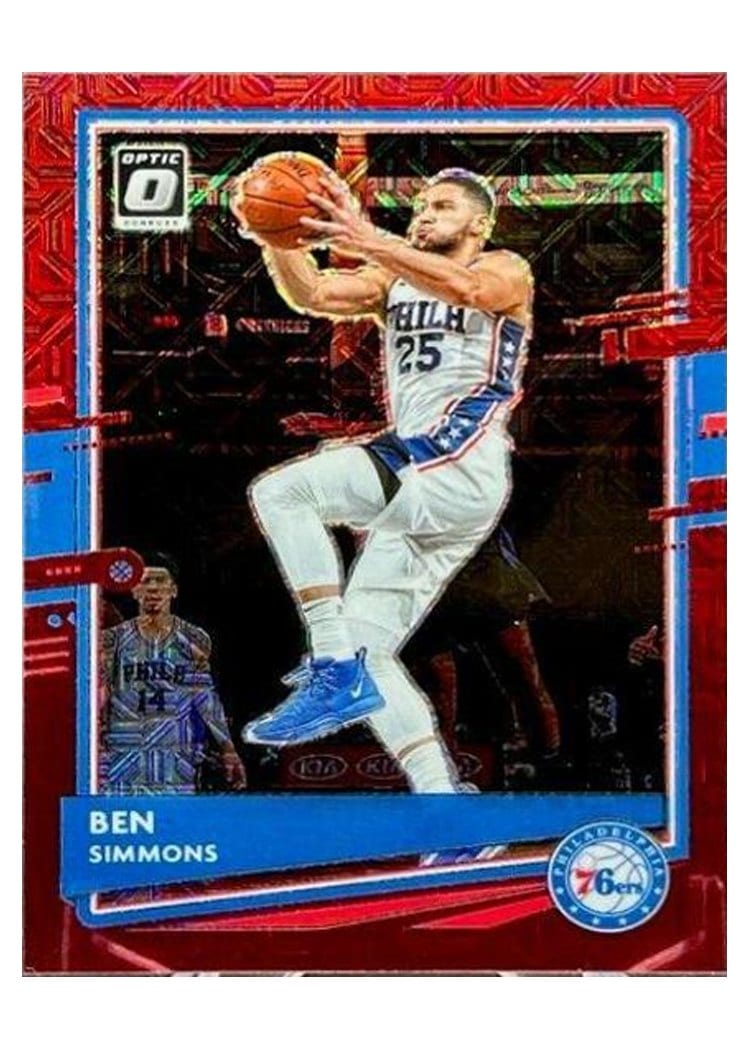 2020-21 Donruss Optic Base Set Ben Simmons #111 card