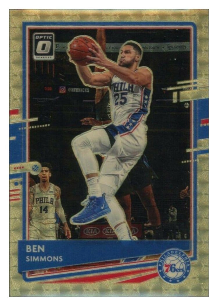 2020-21 Donruss Optic Base Set Ben Simmons #111 card