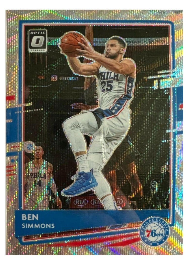 2020-21 Donruss Optic Base Set Ben Simmons #111 card