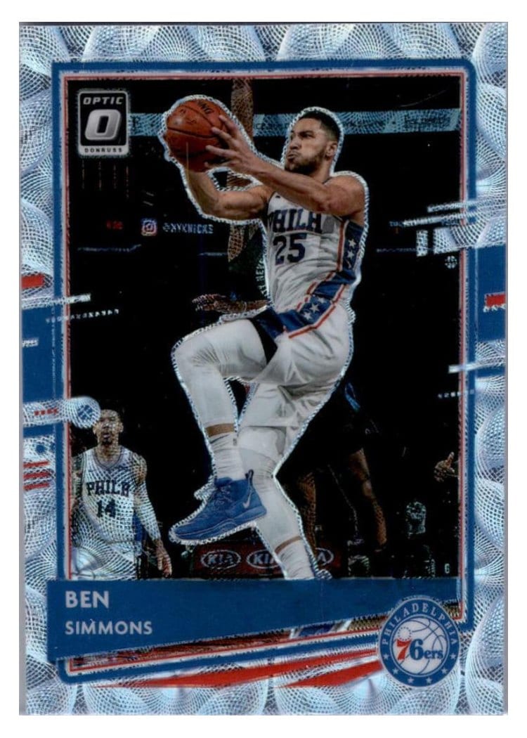 2020-21 Donruss Optic Base Set Ben Simmons #111 card