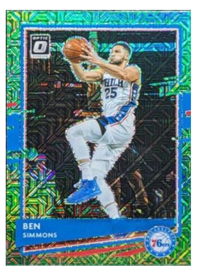2020-21 Donruss Optic Base Set Ben Simmons #111 card