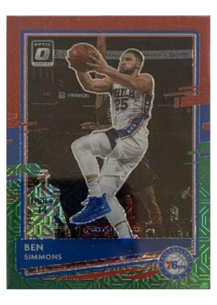 2020-21 Donruss Optic Base Set Ben Simmons #111 card