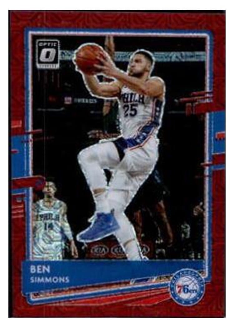 2020-21 Donruss Optic Base Set Ben Simmons #111 card