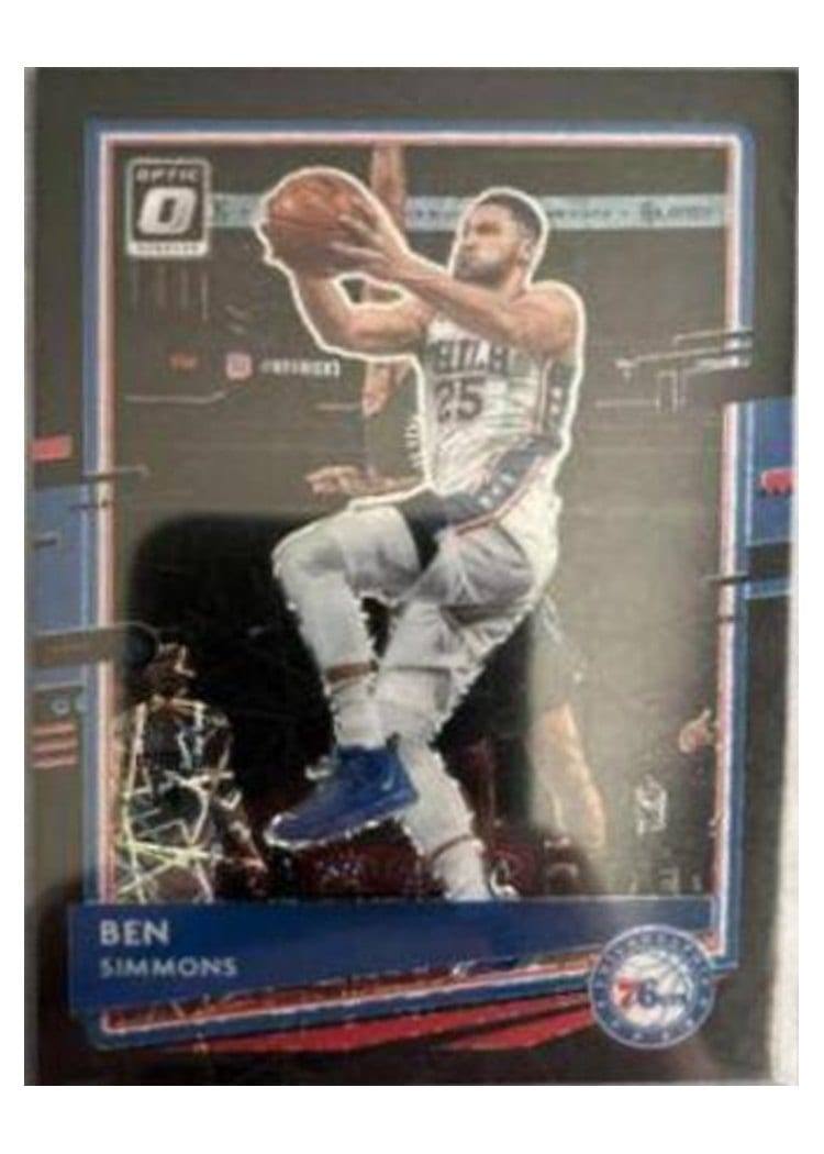 2020-21 Donruss Optic Base Set Ben Simmons #111 card