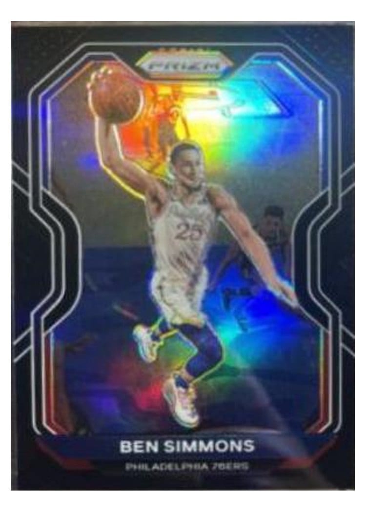 2020-21 Panini Prizm Base Set Ben Simmons #125 card
