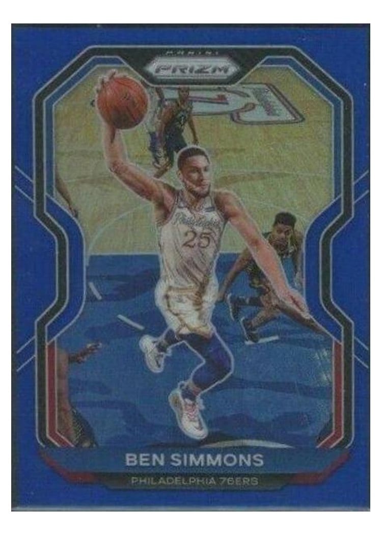 2020-21 Panini Prizm Base Set Ben Simmons #125 card