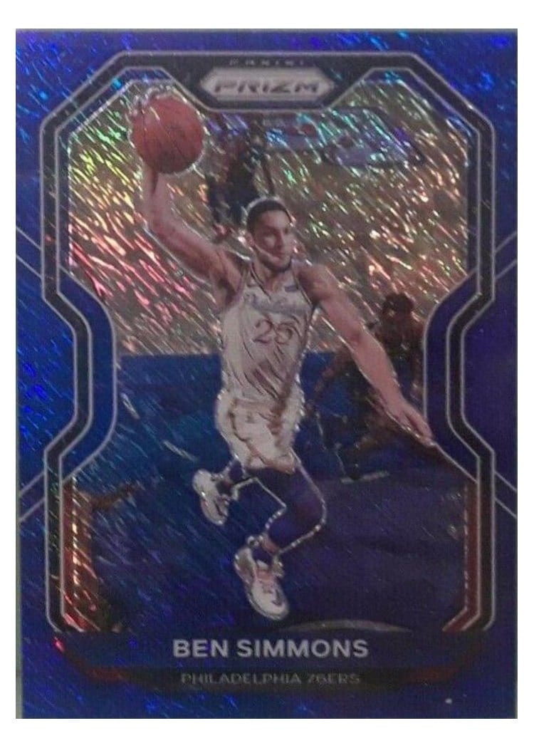 2020-21 Panini Prizm Base Set Ben Simmons #125 card