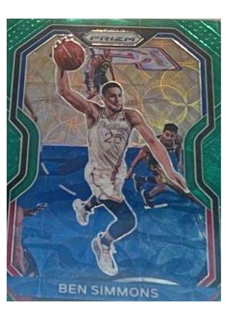 2020-21 Panini Prizm Base Set Ben Simmons #125 card