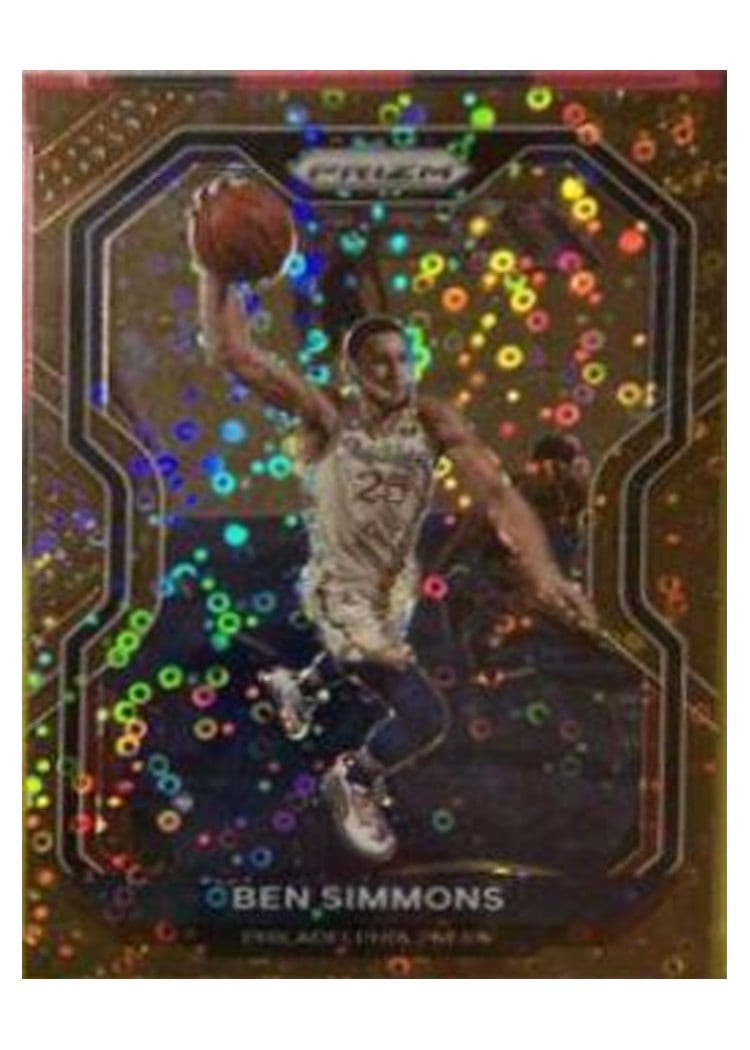 2020-21 Panini Prizm Base Set Ben Simmons #125 card