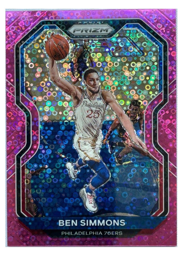 2020-21 Panini Prizm Base Set Ben Simmons #125 card