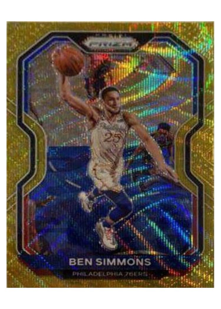 2020-21 Panini Prizm Base Set Ben Simmons #125 card