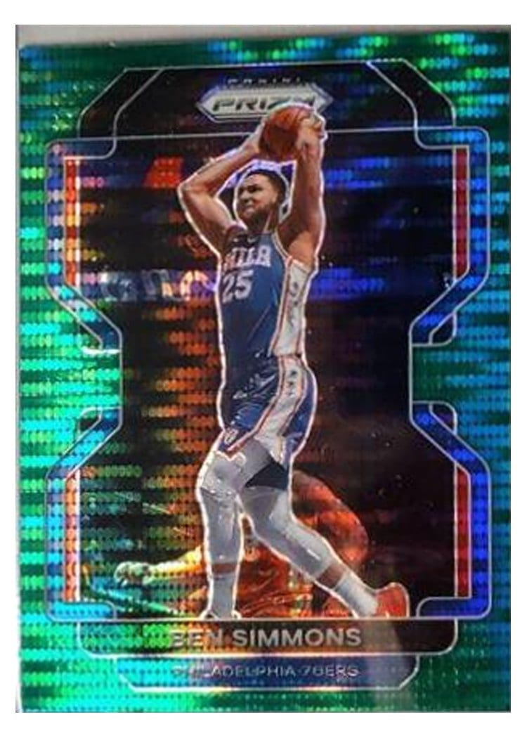 2020-21 Panini Prizm Base Set Ben Simmons #125 card