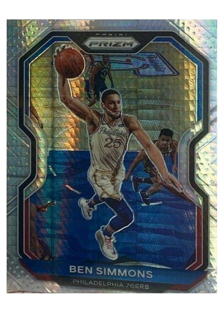 2020-21 Panini Prizm Base Set Ben Simmons #125 card