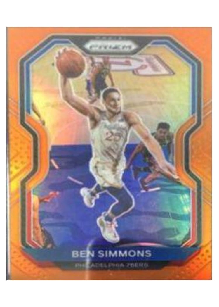 2020-21 Panini Prizm Base Set Ben Simmons #125 card