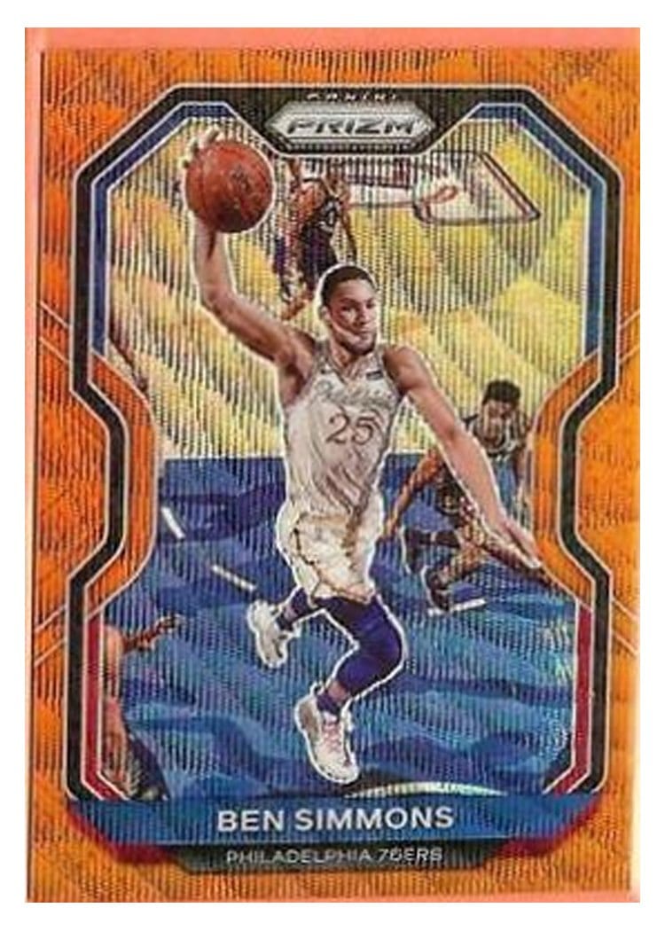 2020-21 Panini Prizm Base Set Ben Simmons #125 card