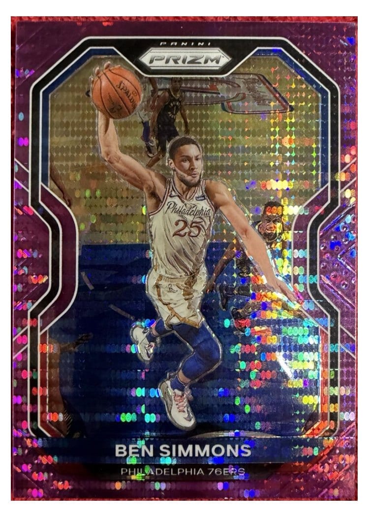 2020-21 Panini Prizm Base Set Ben Simmons #125 card