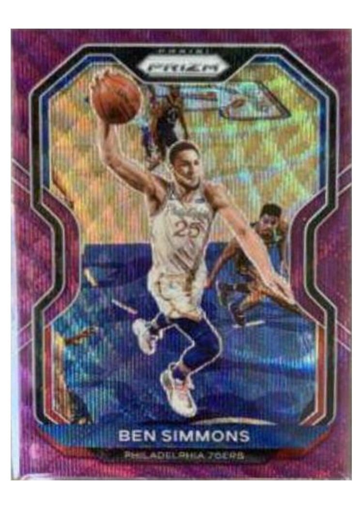 2020-21 Panini Prizm Base Set Ben Simmons #125 card